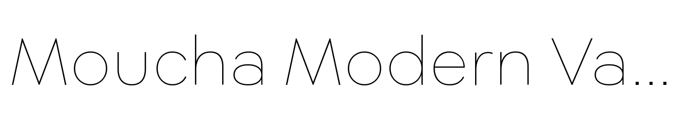Moucha Modern Variable